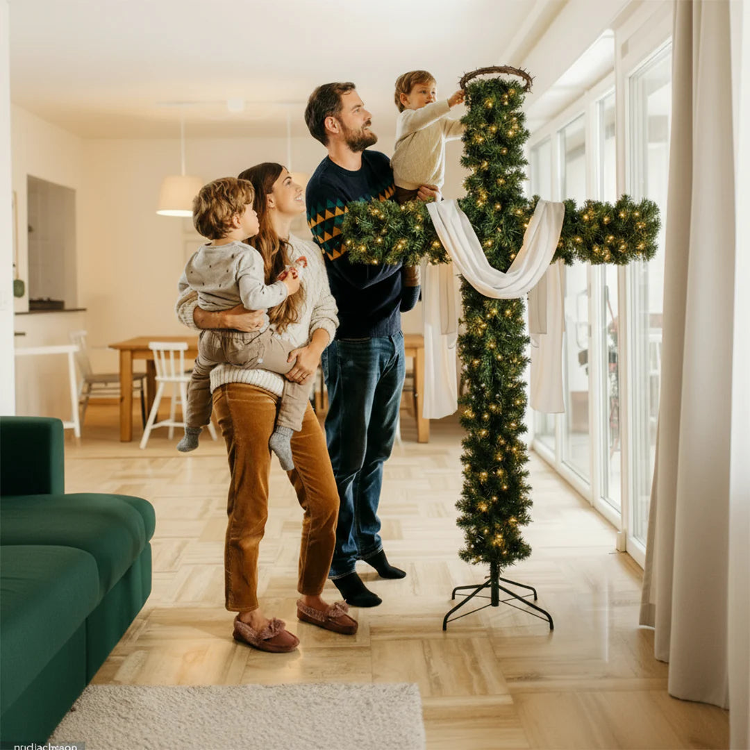A Árvore da Redenção – a luz de Cristo brilhando através da sua casa.