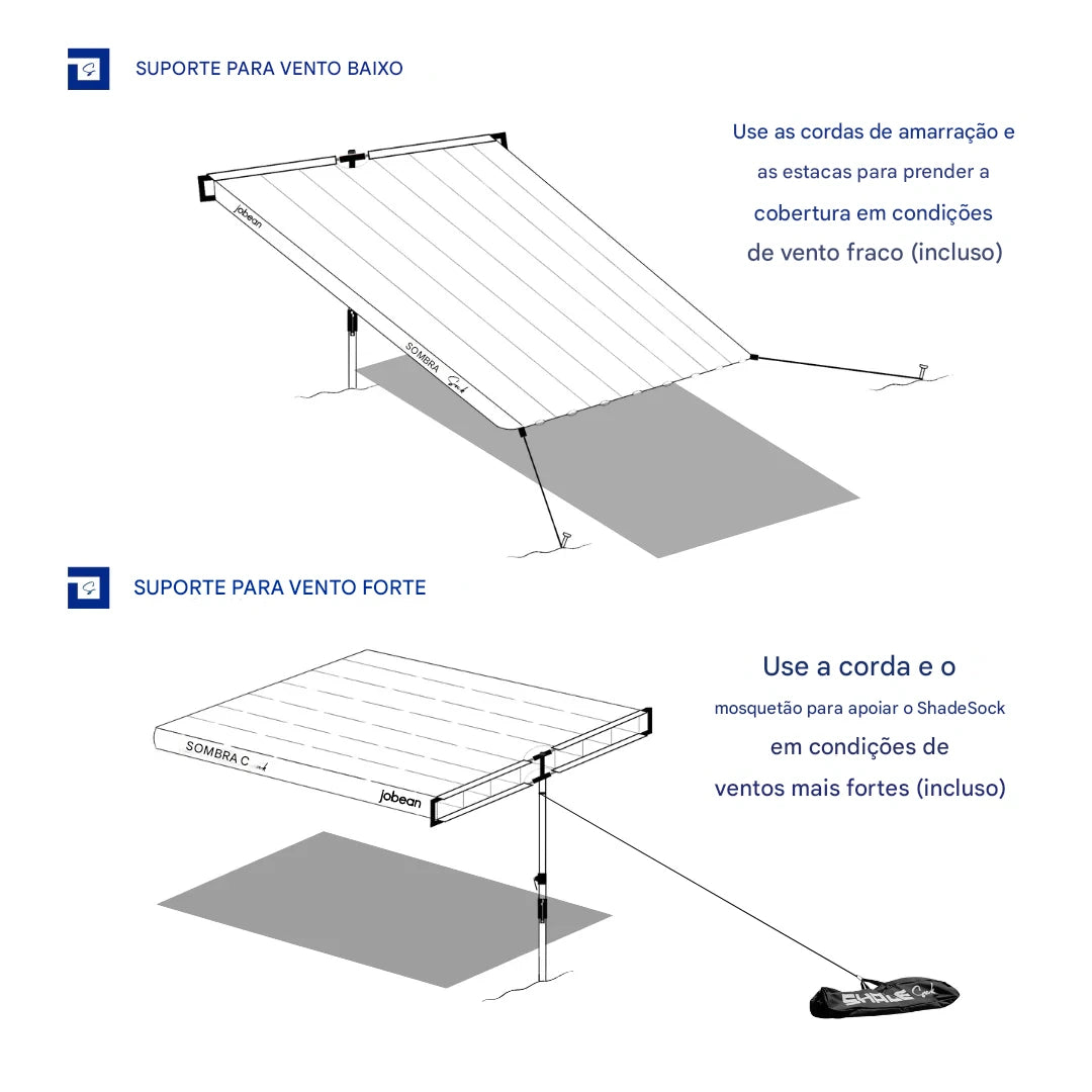 Guarda Sol Veleiro ShadeSock