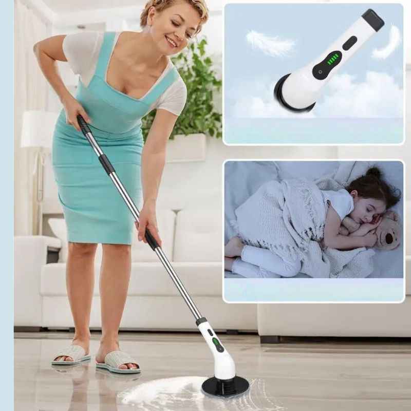 Escovão Elétrico para Limpeza Multiuso 7 em 1 - eFlix