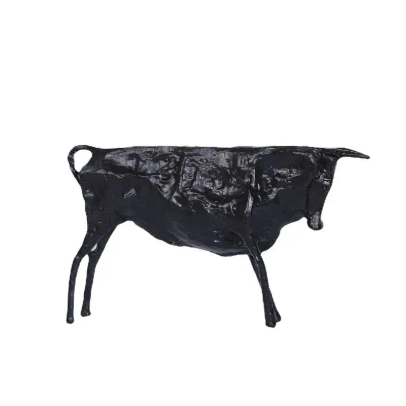 Escultura Abstrata de Touro - eFlix