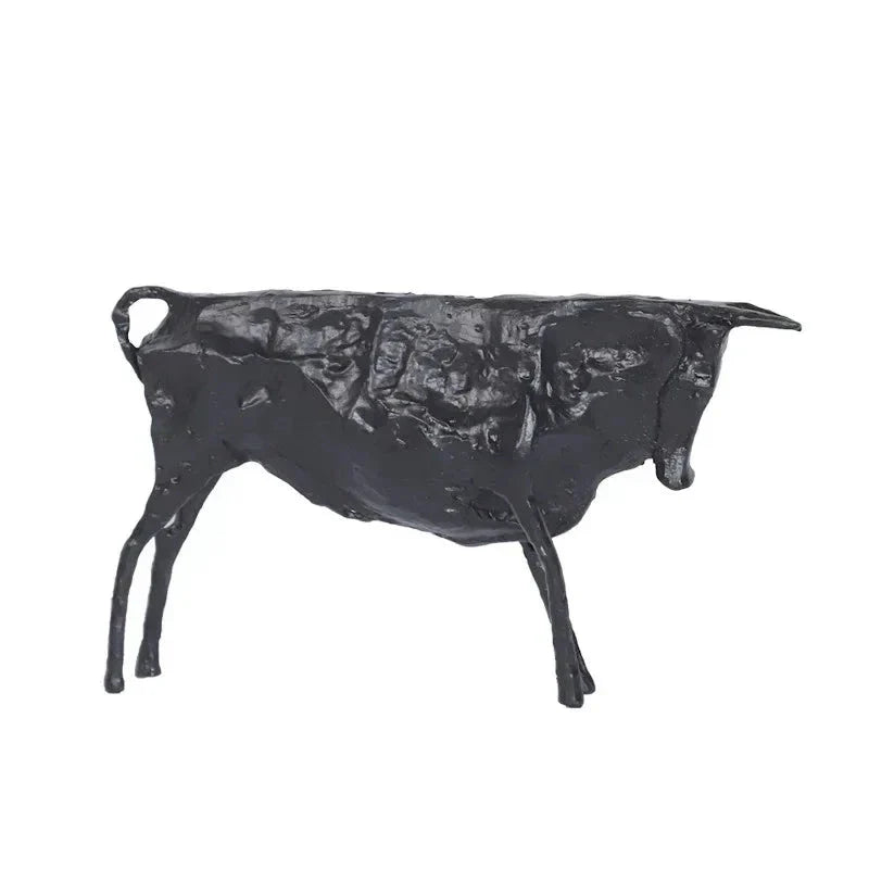 Escultura Abstrata de Touro - eFlix