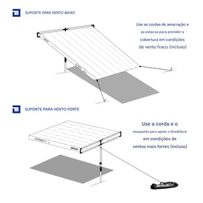 Guarda Sol Veleiro ShadeSock