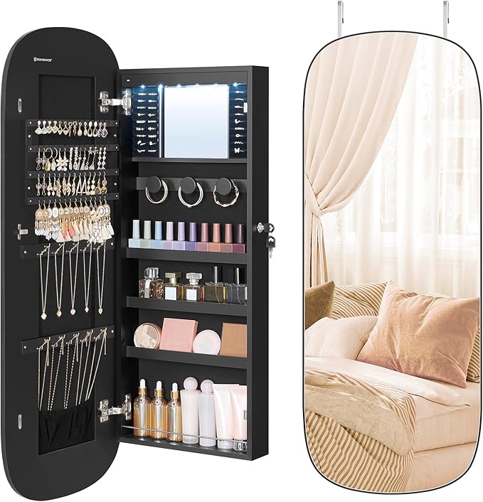 Espelho com armario para portas Casa & Lazer